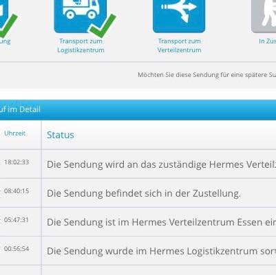 hermes paket erst in zustellung dann aber zum verteilzentrum|sendung hermes einfach erklärt.